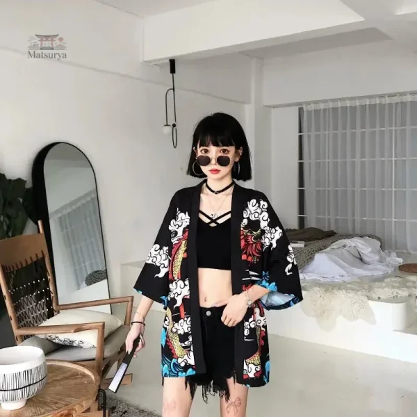 veste-kimono-femme-moderne-1 Veste Kimono Femme Moderne