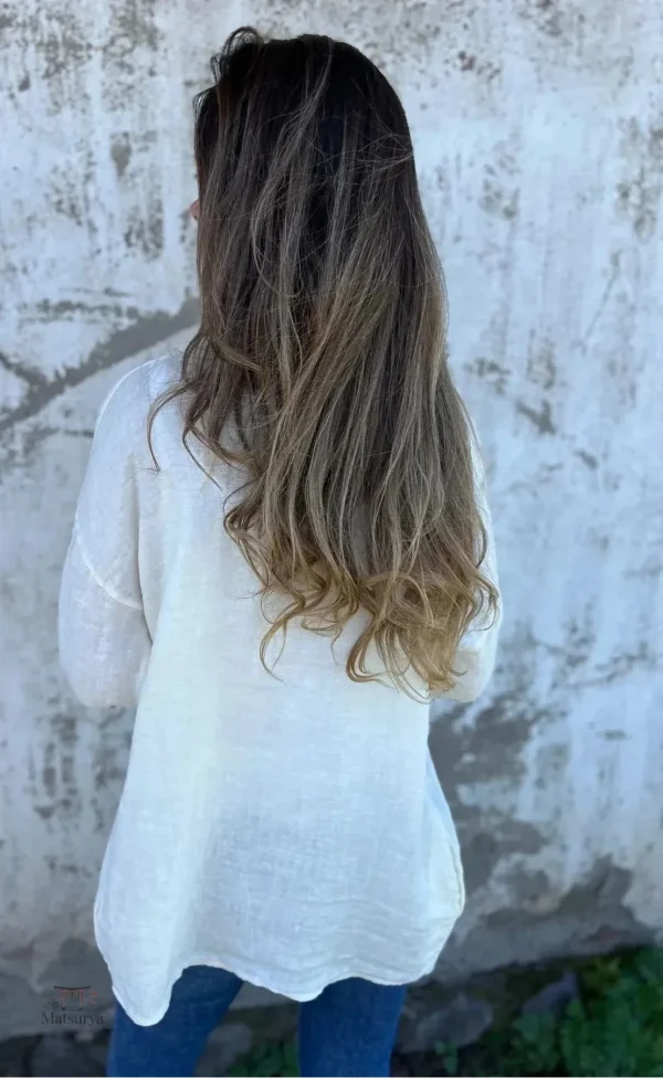Veste Kimono à la coupe fluide