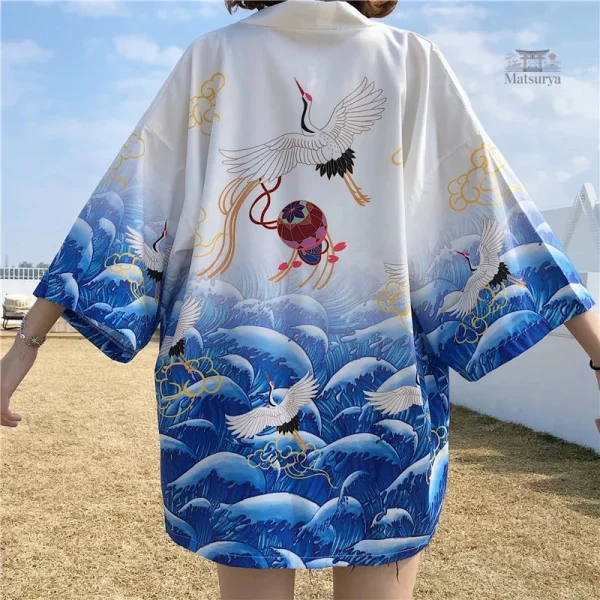 Veste femme kimono idéale pour le printemps
