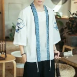 Veste Kimono Homme motif ethnique élégant
