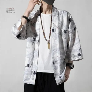 Kimono homme léger, style décontracté pour toutes occasions