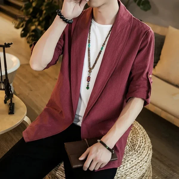 Kimono moderne pour homme