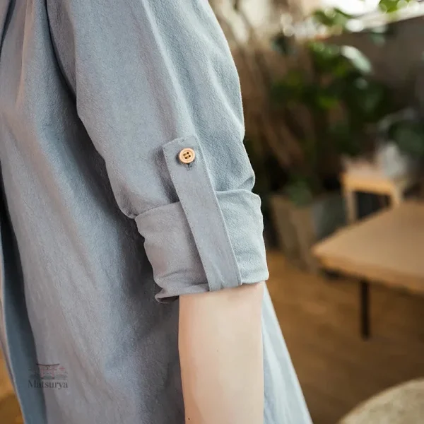 Veste homme en tissu fluide