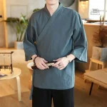 Veste kimono homme avec coupe moderne
