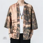 Veste kimono homme d'été légère et stylée