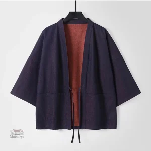 Veste kimono en denim pour un look casual