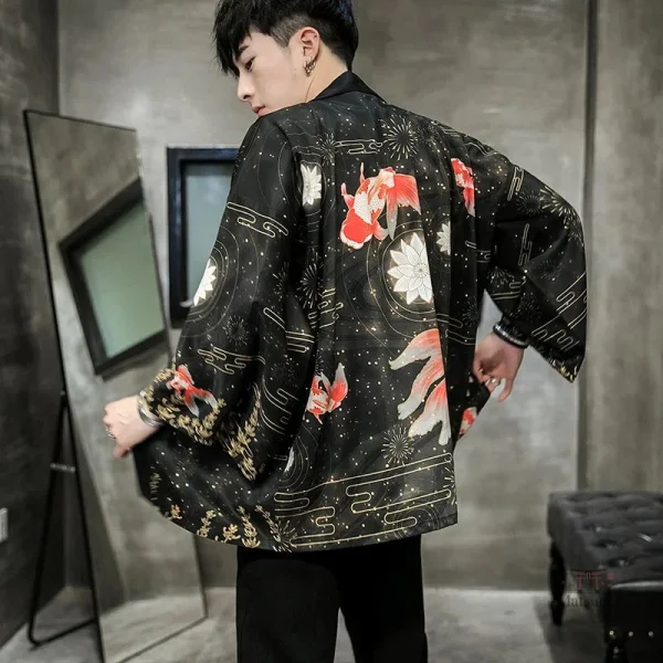 Veste kimono homme avec design original et tendance