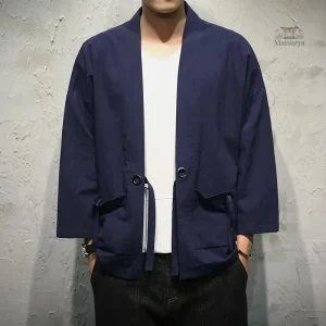 Kimono homme habillé style contemporain et tendance