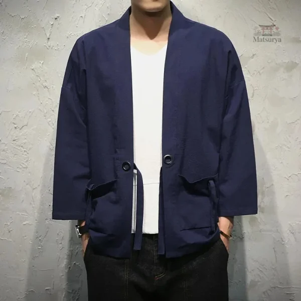 Kimono homme habillé style contemporain et tendance