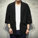 Veste kimono pour homme, parfaite pour des occasions spéciales