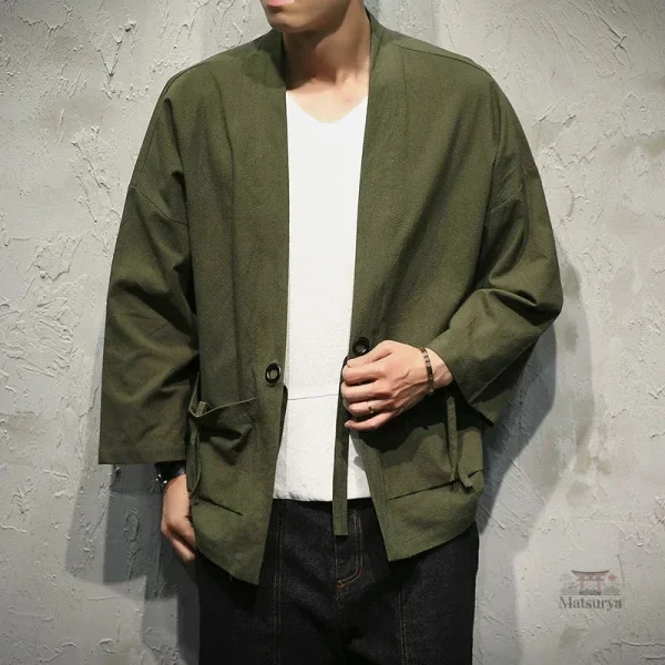 Kimono homme, vêtement chic et confortable pour toutes saisons