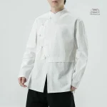 Veste Kimono Homme Hanfu élégante et traditionnelle