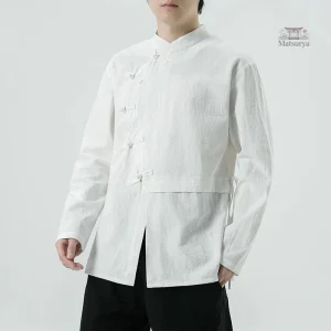 Veste Kimono Homme Hanfu élégante et traditionnelle