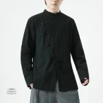 Veste Hanfu pour homme, design classique et raffiné