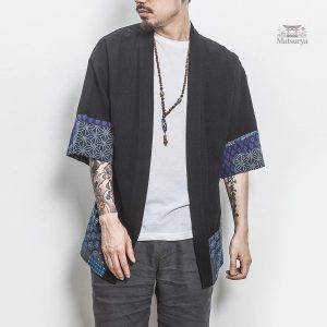 Veste Kimono Homme Japonais