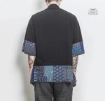 Kimono traditionnel pour homme en style japonais