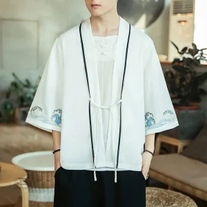 Kimono Homme Kanagawa, design unique et confortable