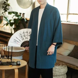 Kimono moderne pour homme en style japonais