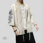 Veste Homme avec Détails Brodés