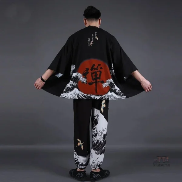 Kimono homme Nami, style moderne et décontracté