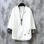 Veste kimono homme pour un style chic et confortable