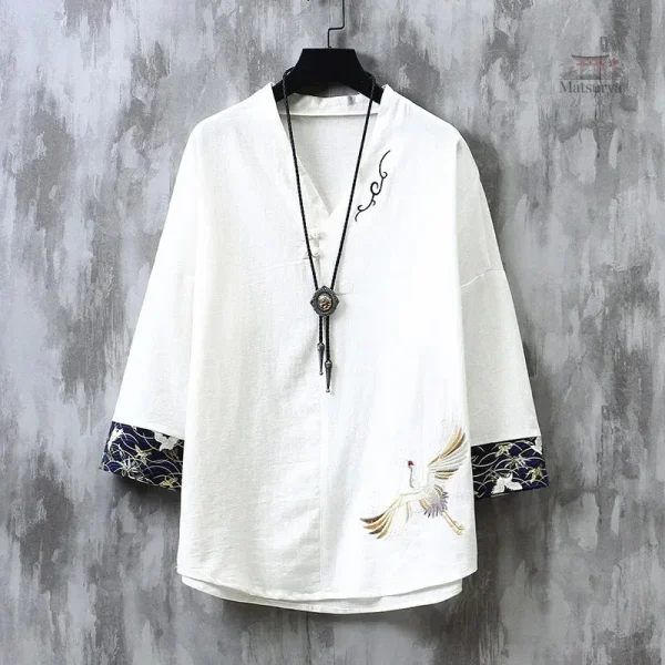 Veste kimono homme pour un style chic et confortable