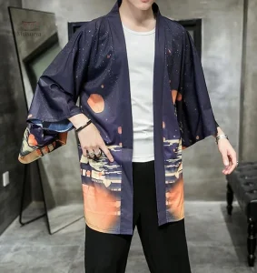 Veste Kimono homme, confort et style contemporain