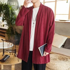 Veste Kimono Homme légère pour un look décontracté