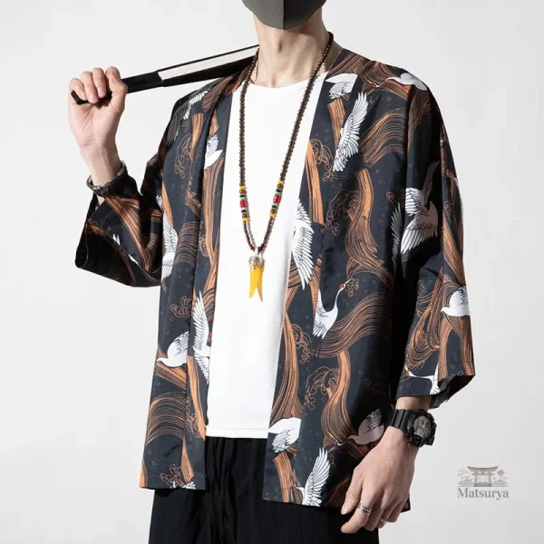 veste-kimono-homme-tendance-1 Veste Kimono Homme Tendance en style moderne