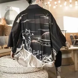 Veste Kimono Homme Tori élégante et moderne