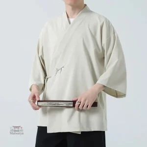 Veste Kimono Homme Traditionnelle Brodée