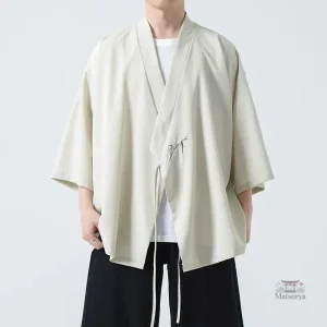 Kimono homme brodé avec motifs uniques