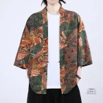 Veste kimono japonais ample et confortable pour homme