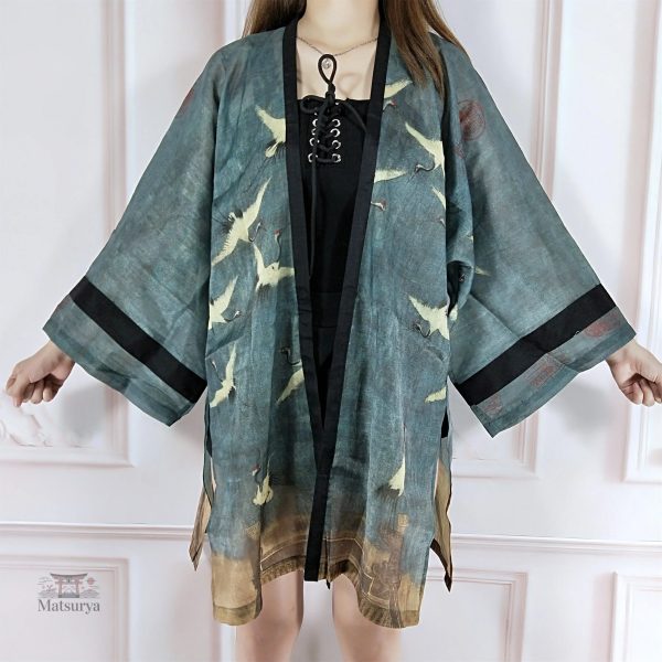 Kimono élégant pour femme en tissu léger