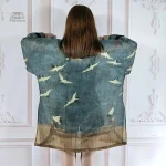 Veste femme kimono au style japonais