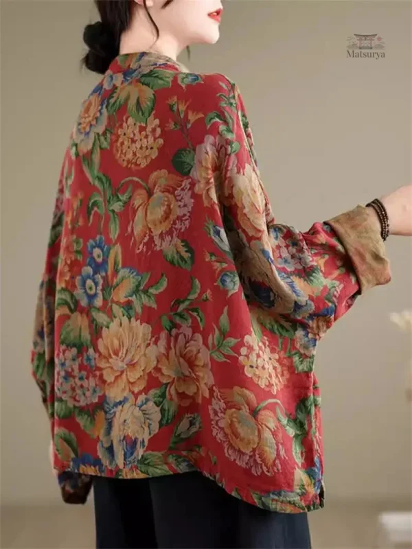 Veste kimono légère, idéale pour les soirées d'été