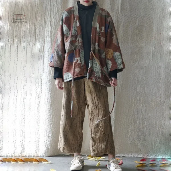 Veste Kimono Femme élégante et matelassée