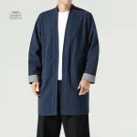 Veste kimono design japonais pour homme