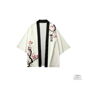 Veste légère style kimono pour femme