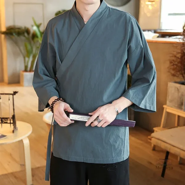 Kimono homme léger avec coupe moderne et élégante
