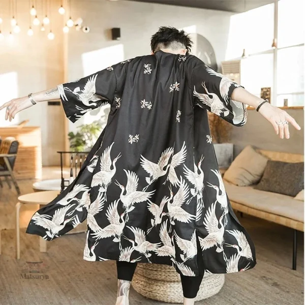 Veste longue pour homme, idéale en toutes saisons