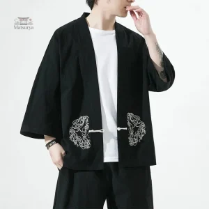 Veste kimono homme élégante et décontractée