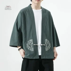Kimono homme en tissu fluide et confortable