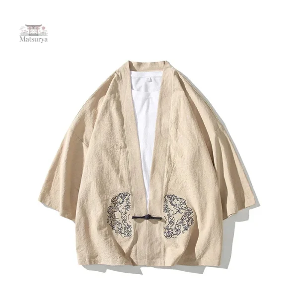 Veste homme inspirée du kimono traditionnel