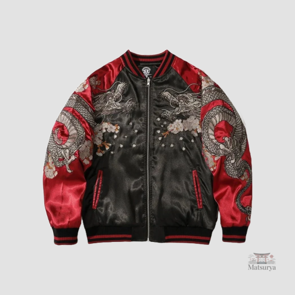 Veste Sukajan moderne pour homme
