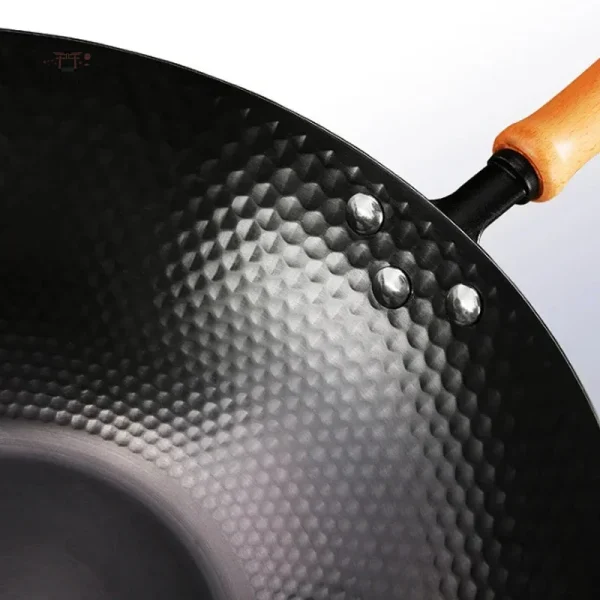 Wok japonais idéal pour stir-fry et cuisson rapide
