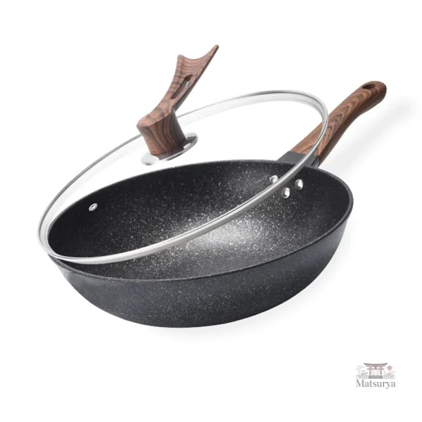 Ustensile de cuisine wok japonais pour sauté