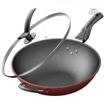 Wok Japonais idéal pour sauter, cuire et préparer des plats variés