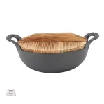 Wok japonaise idéal pour légumes et viandes
