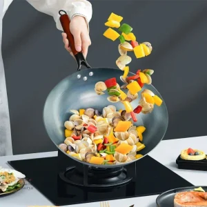 Wok Japonais Traditionnel à Induction
